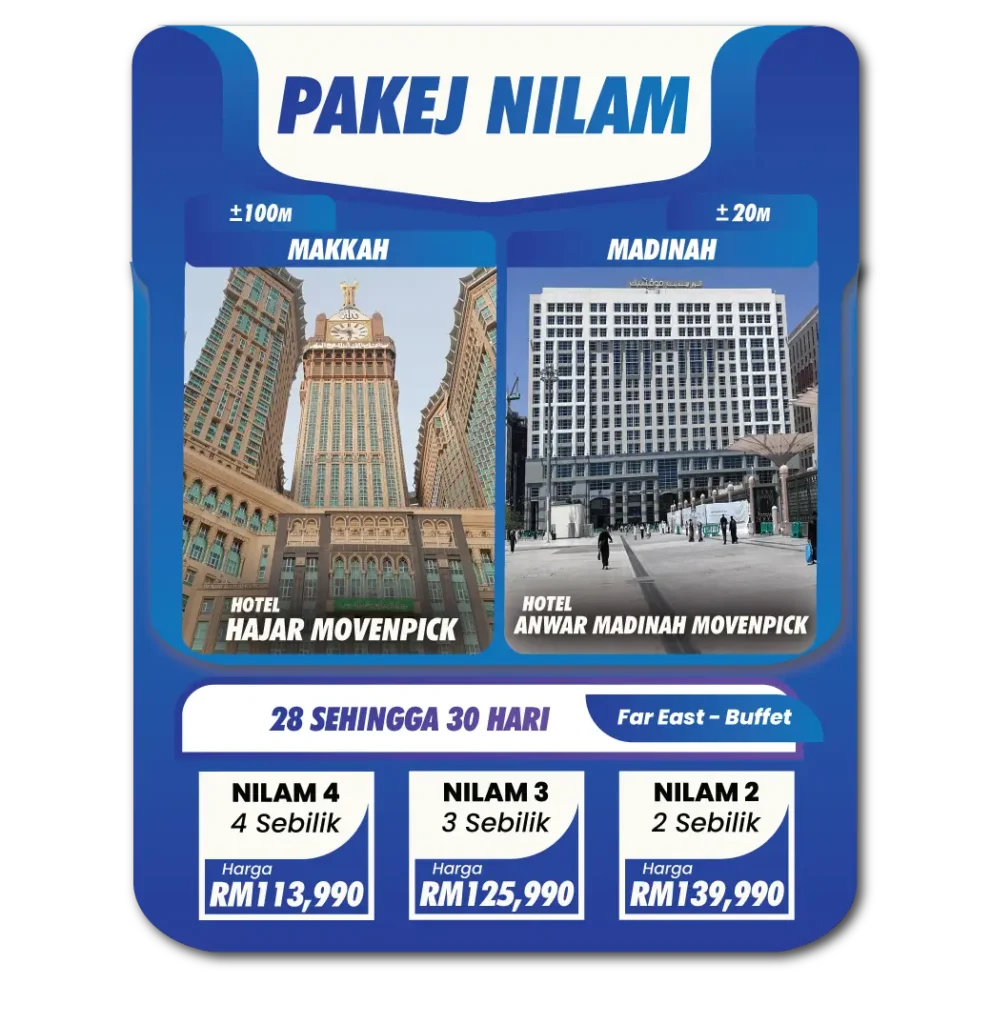 Pakej Haji Terbaik di Malaysia 2025 Pakej Haji Terbaik di Malaysia 2025